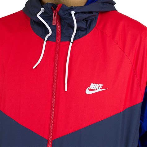 nike jacke rot weiß blau|Blau Jacken & Westen (106) .